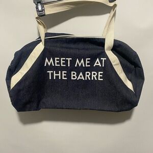 Meet Me At The Barre Bag